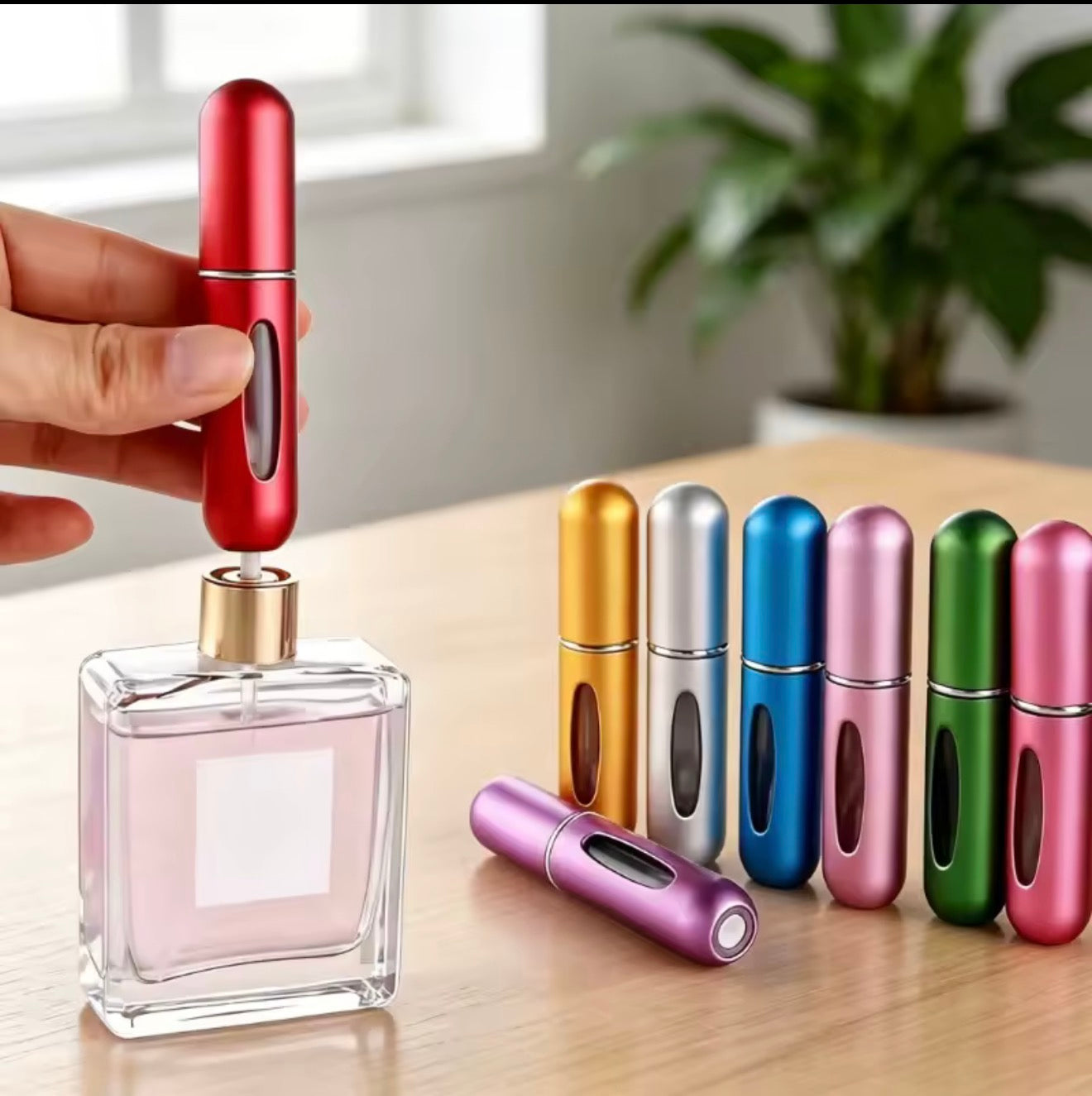 Sleek Refillable Perfume Atomizer: Your Signature Scent, Always With You