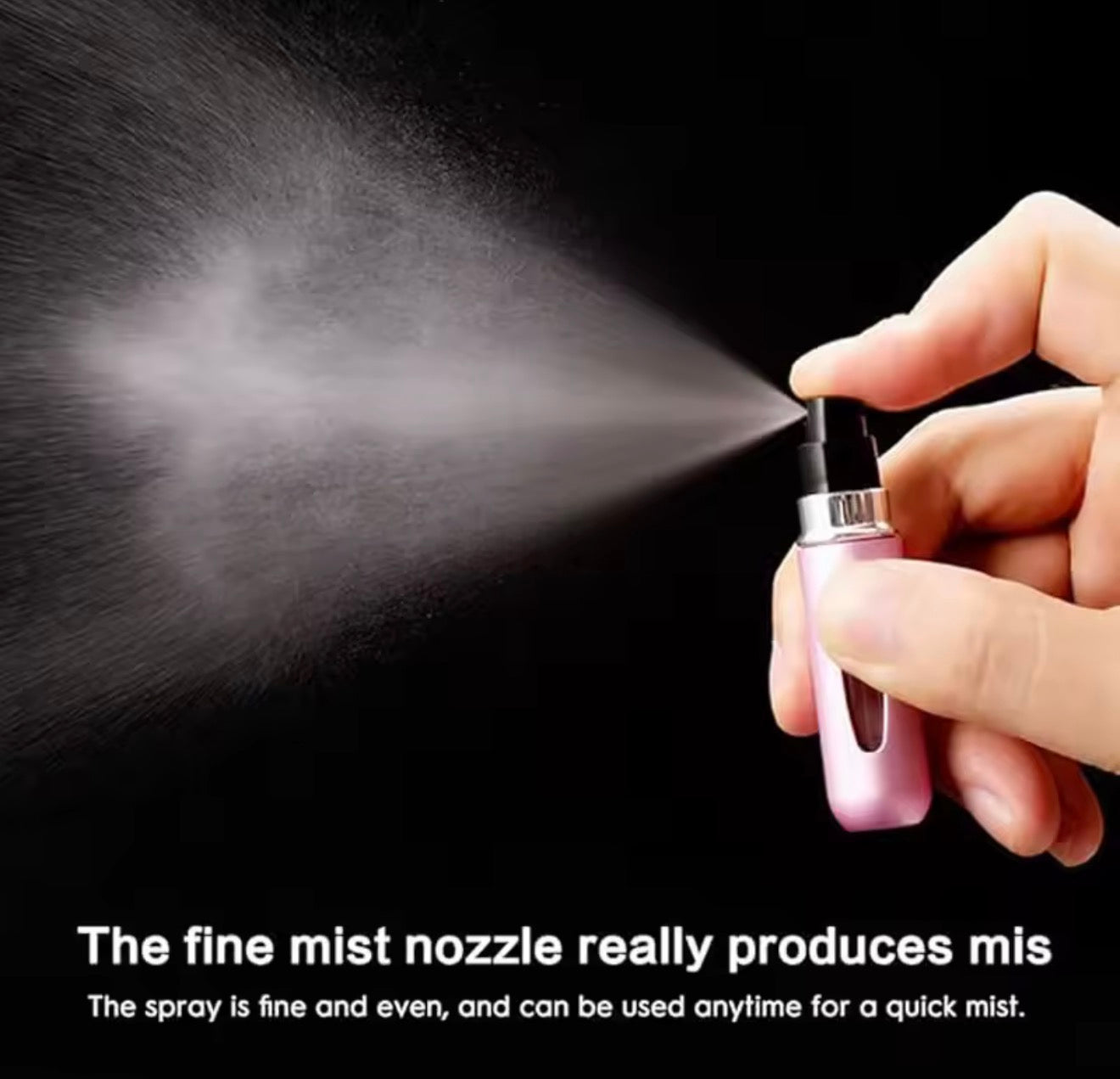 Sleek Refillable Perfume Atomizer: Your Signature Scent, Always With You